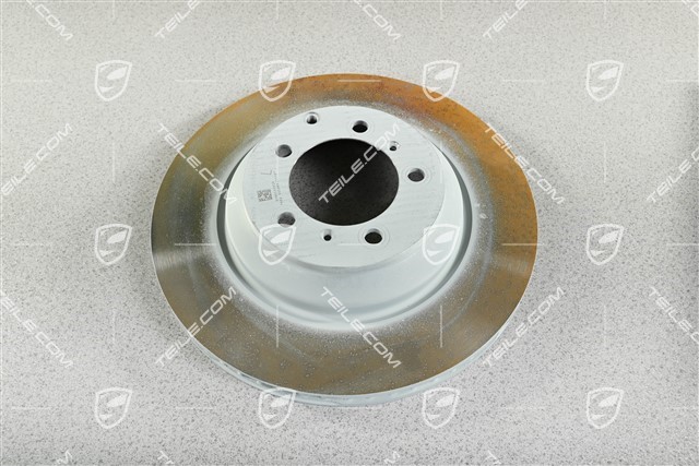 Disc brake, rear axle,  for black / red brake caliper, L