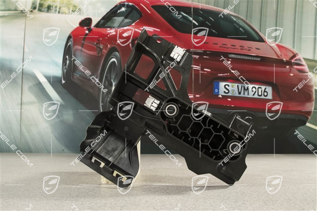 Jacking Bracket / point, front, black, L