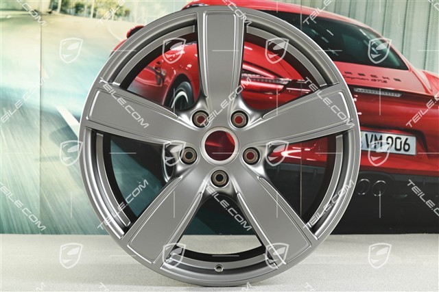 20" Felga Carrera Sport, 8,5J x 20 ET57, platinum satynowy półmat