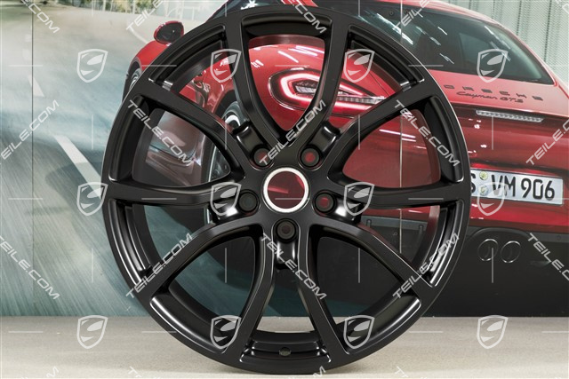 21" Felga Cayenne Exclusive Design, 11J x 21 ET49, czarny satynowy półmat