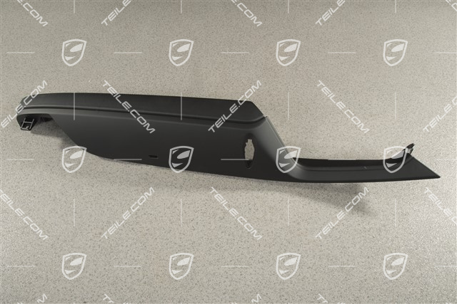 Armlehne, Türverkleidung vorne, Leder, Schwarz / Mojave, L