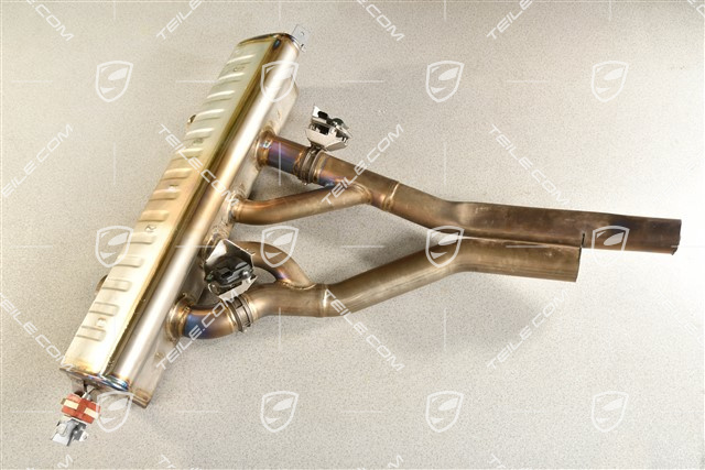 Coupe GT, Rear silencer / muffler Titanium