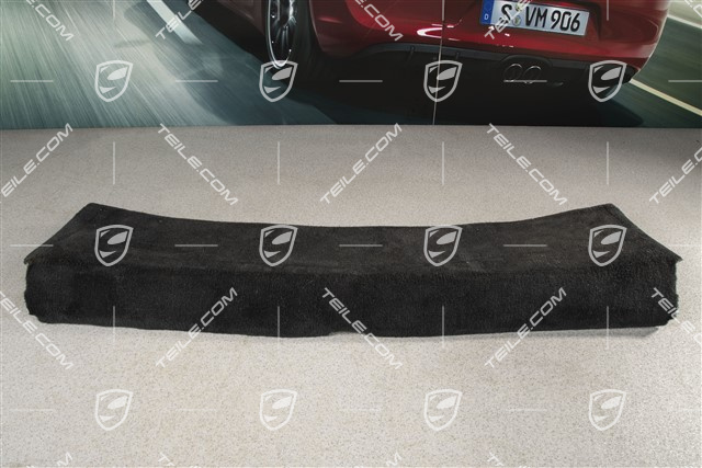 Verkleidung, hinten, Schwarz, Coupe