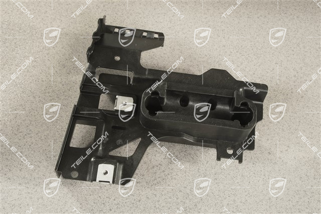 Jacking Bracket / point, front, black, L