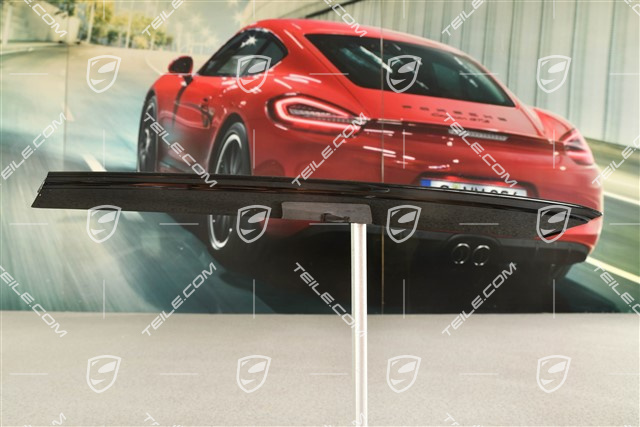 Front bumper disc / trim, Sport Design Package, upper, Glossy Black, L