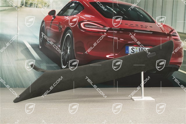 Tapicerka słupka A, Alcantara, czarna, L