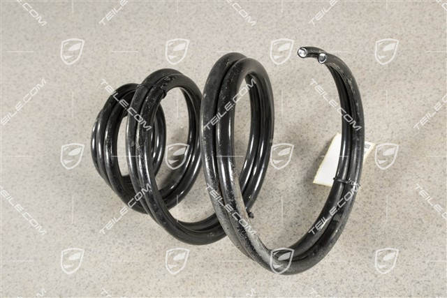 Schraubenfeder, PASM, Kennzeichnung Blau/Rot, L+R