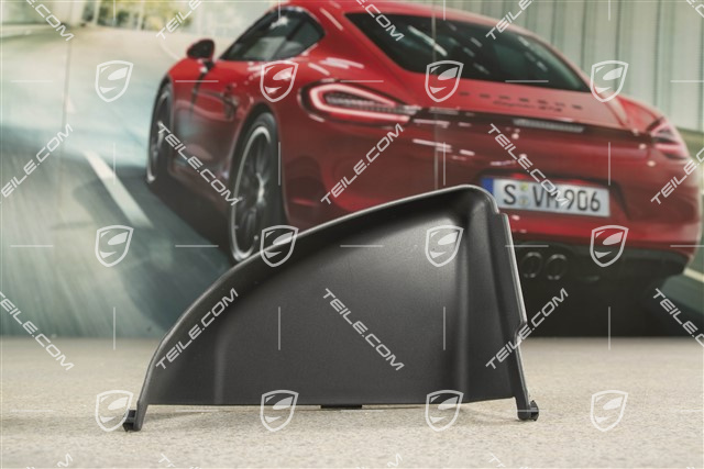 Air duct / Guide, Sport design package, Lateral, Black, L