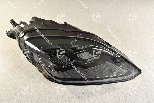 Reflektor LED, ze zmiennym rozdziałem świateł, przyciemniony, R