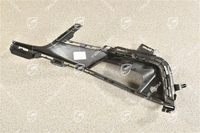 Front bumper side grille, lateral, L