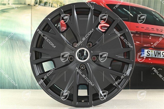 20" Felge Taycan Turbo S Aero Design, 9J x 20 ET54, Anthrazitgrau