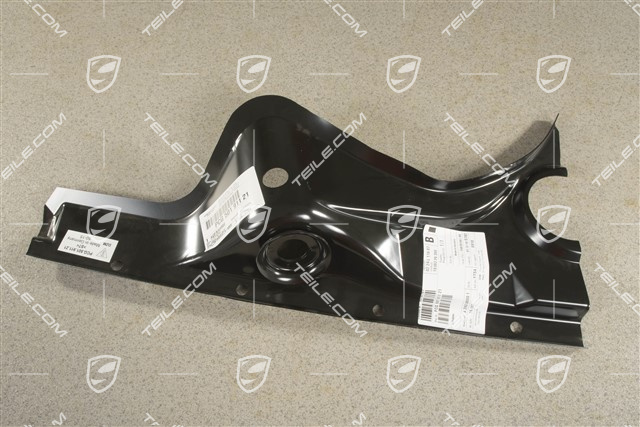 Coupe, Wheel housing / Spring mounting, front, L