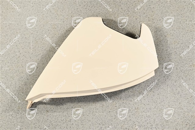 Schliessteil / Blende für Schalttafelverkleidung, Crema, R