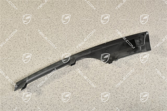 Front bumper disc / trim, lower, Satin Black, R