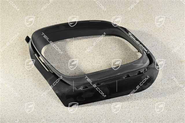 Sport Design / GTS, Blende Auspuffrohr, Schwarz matt, R