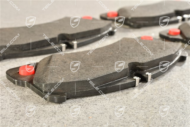Brake pads, front axle for Red calipers