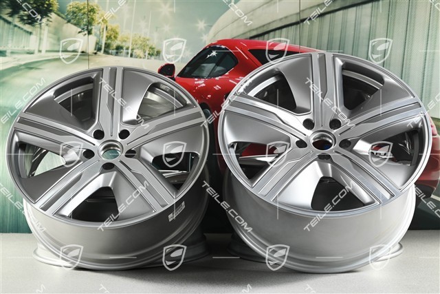 22" Macan Exclusive Design Felgensatz, 9J x 22 ET29 + 11J x 22 ET47