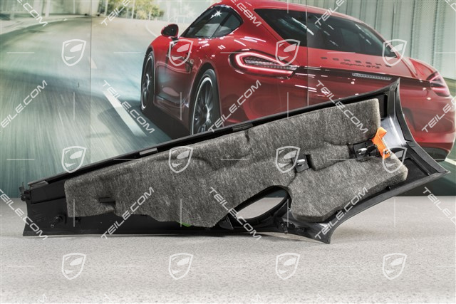 Verkleidung von C-Säule, Alcantara, Schwarz, R