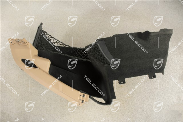 Seitenwandverkleidung hinten, Schwarz/Luxorbeige, R