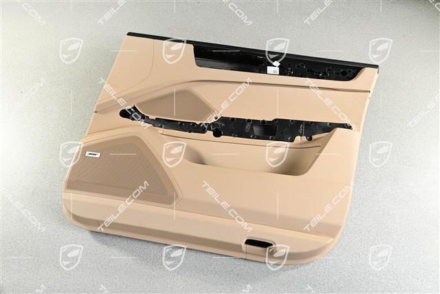 Türverkleidung, Vorne, Leder Mojave / Schwarz, Bose, R