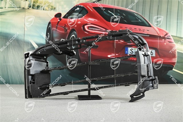 Boczna kratka wentylacyjna zderzaka przedniego, czarny mat, Sport Design Package, L