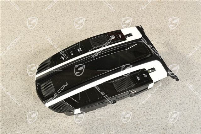 Roof console, black/black