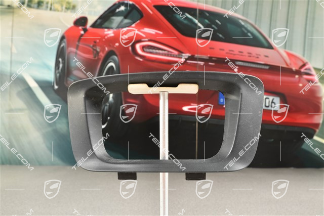 Cover trim ACC, center, Sport Design, Black matte
