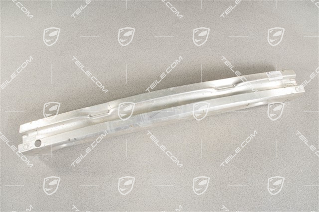 Rear bumper reinforcement, trailer hitch preparation