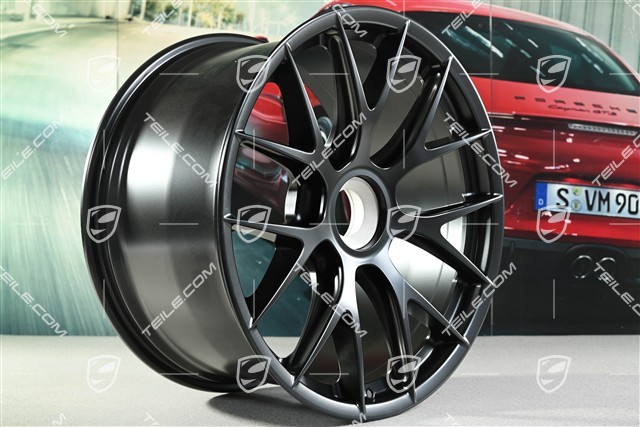 20" Magnesium Felge, GT4RS / Spyder RS, 11J x 20 ET50, schwarz seidenmatt
