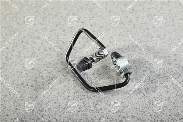 Rurka układu hamulcowego, tył, L