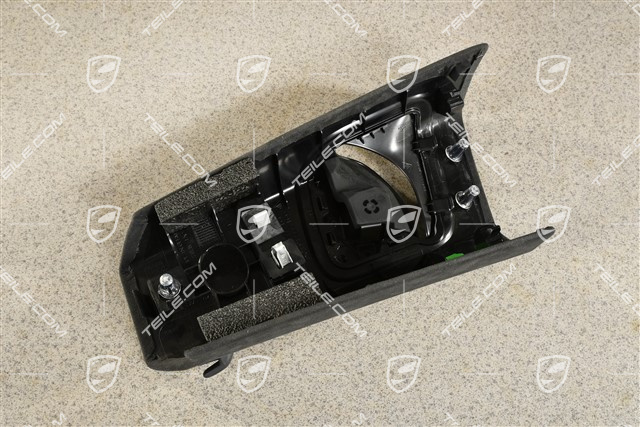 Verkleidung von B-Säule, Alcantara, Schwarz, Coupe, R