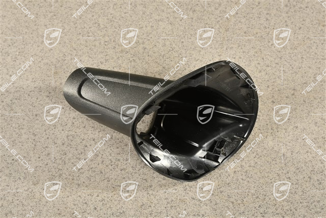 Aussenspiegel, Spiegelfuss, Abdeckkappe, Satinschwarz, R