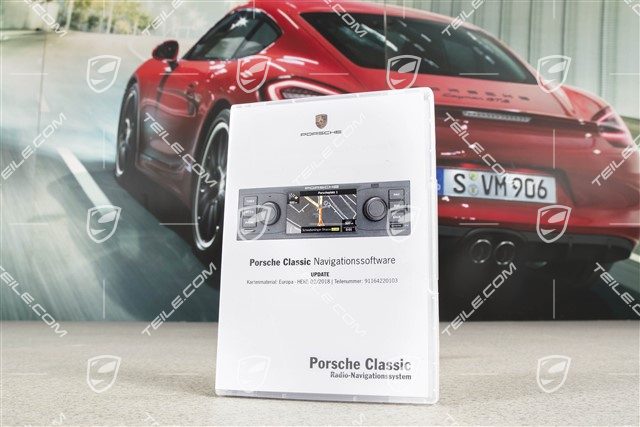 Software, SD-Speicherkarte für Update der Navigationsdaten, Europakarte Q2/2018