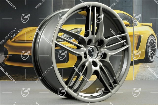 20-inch wheel rim Sport Design, 8,5J x 20 ET51, Platinum satin-mat