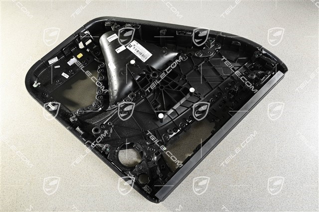 Tuerverkleidung / Türverkleidung, Hinten, Leder Schwarz, Bose, R