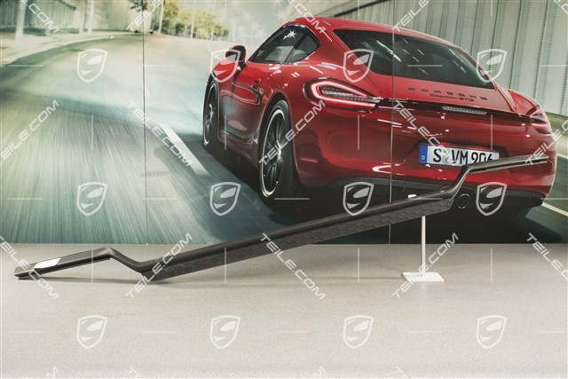 Abdeckung hinten unten schwarz-matt