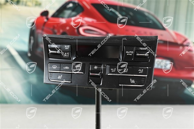 Panel klimatyzacji, podgrzewane fotele