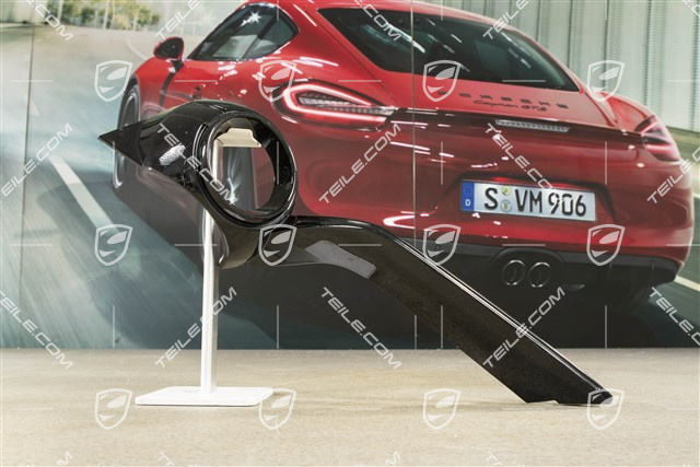 Lamelka / blenda kratki zderzaka, Czarna, ACC, Sport Design Package, L