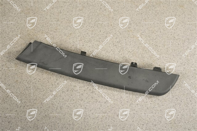 Front bumper with ACC, disc / trim centre-lower, satin black