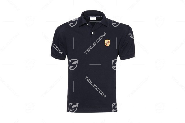 Koszulka polo Essential, herb Porsche - S 46/48