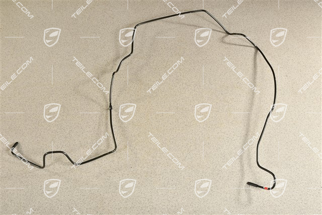 Druckleitung, Luftfederung, Niveauregelung, Hinten, Rot, L