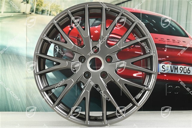 21-inch wheel rim Panamera Exclusiv Design, 9,5J x 21 ET71, Turbonite