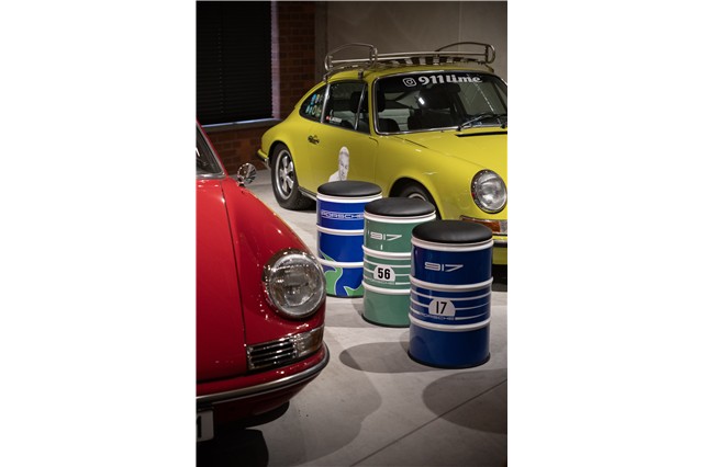 Barrel seat – racing Porsche 917