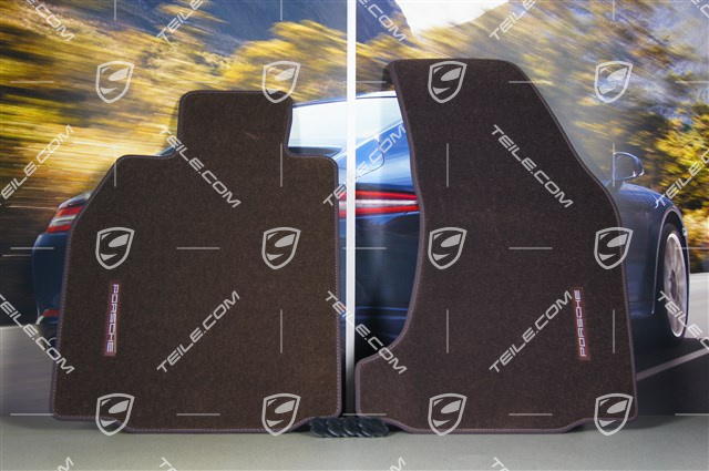 Komplet dywaników podłogowych, 2-częściowy, modele z BOSE Surround Sound-System, brązowy cocoa