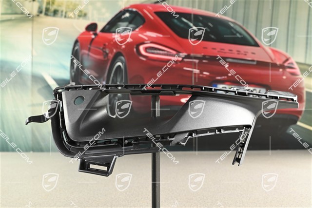 Front bumper side grille, lateral, R