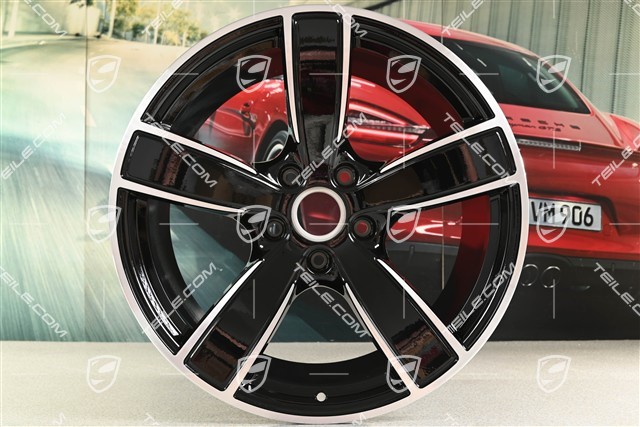 20-inch wheel Carrera Sport, 11,5J x 20 ET56, black high gloss