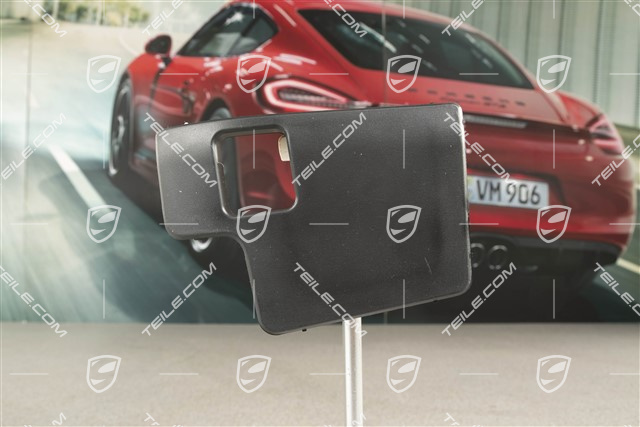 Abdeckung für Türfeststeller, Schwarz, L