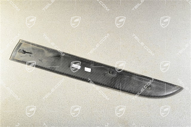Blende, Tür, vorne, Carbonmatt, L