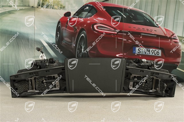 Rear spoiler, complete, with driving mechanism, Turbo