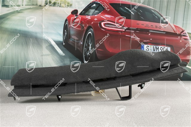 Hutablage / Rückwand, Verkleidung, Heckscheibenwischer Paket, Schwarz